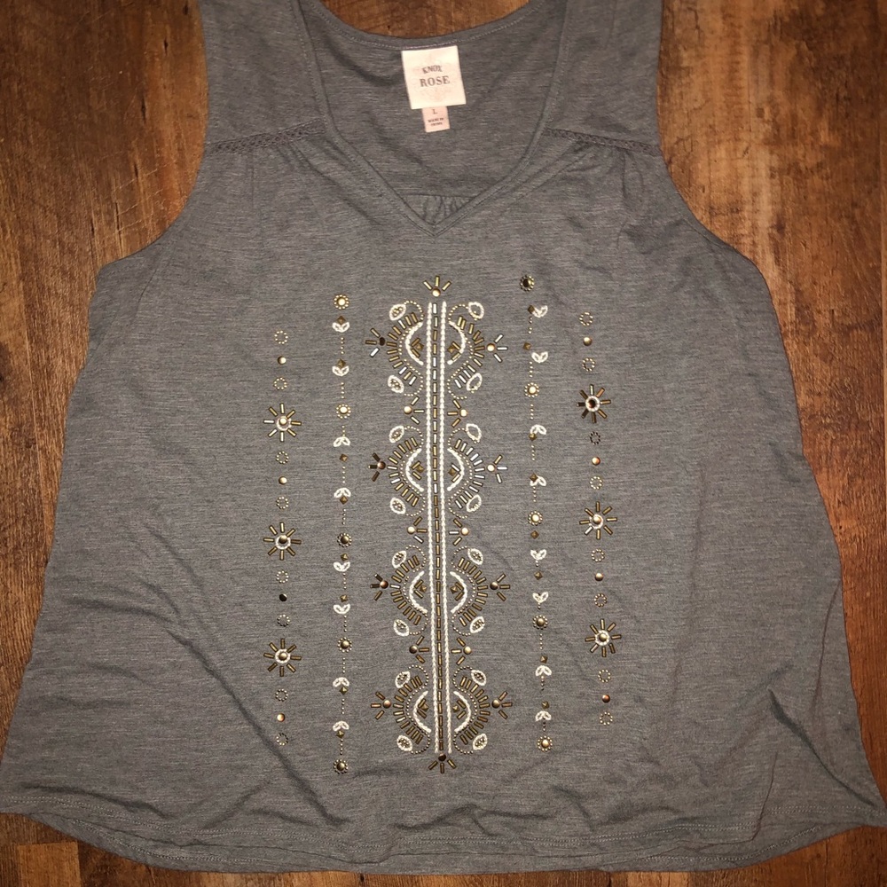 Gray tank